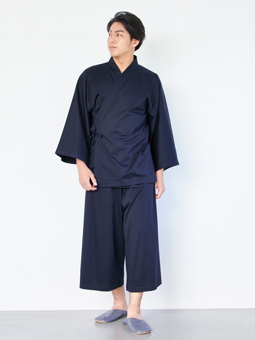 YUKATA Separate (Navy) Men – Nanafu｜YUKATA