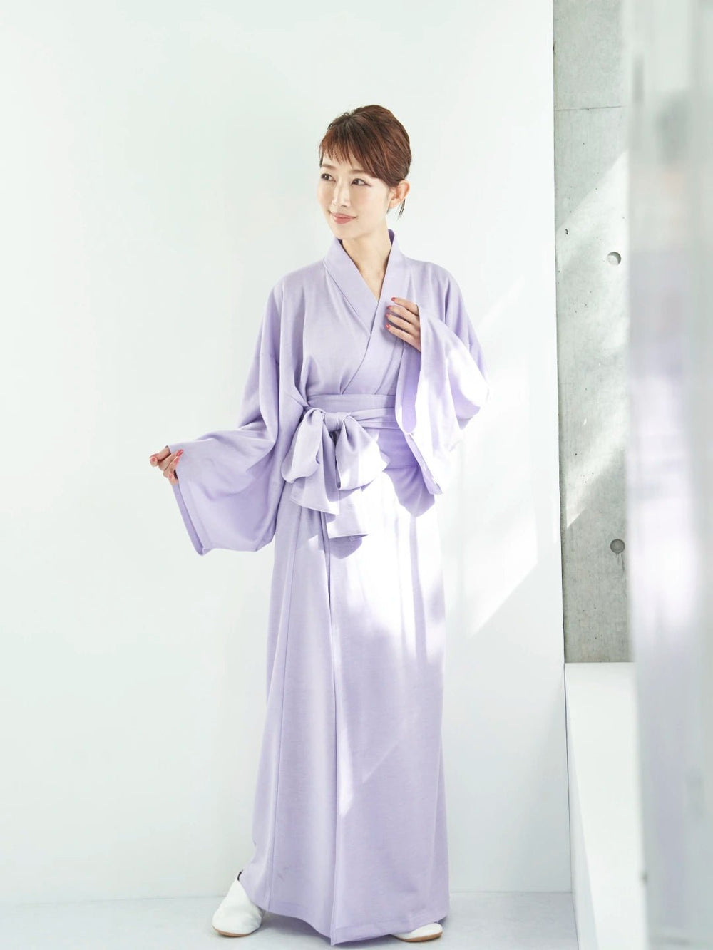 浴衣ルームウェア・プレミアム- 藤（フジ） Yukata Roomwear Premium-Wisteria- – Nanafu｜YUKATA  Roomwear