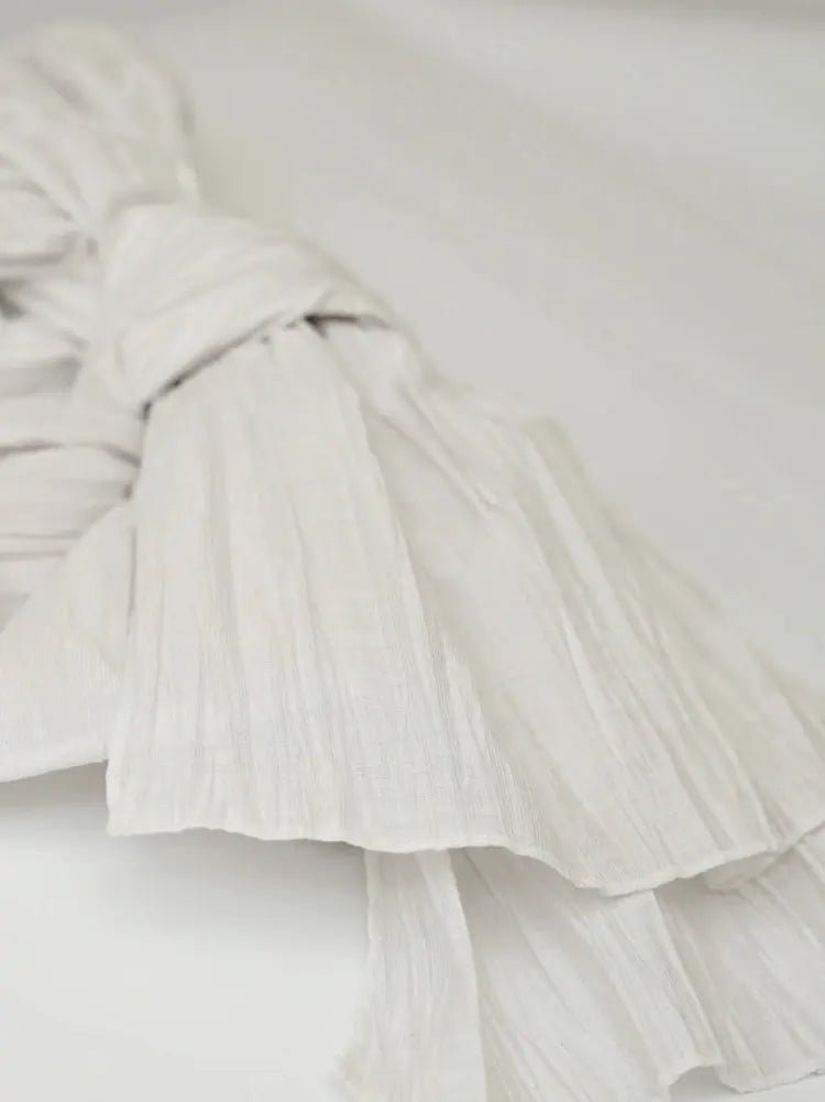 
                  
                    飾り帯 -ホワイト- Kazari Obi -White- - Nanafu｜YUKATA Roomwear
                  
                