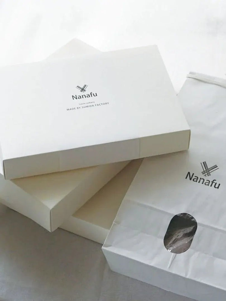 
                  
                    Nanafuオリジナル・ギフトBOX（紙袋同梱） - Nanafu｜YUKATA Roomwear
                  
                