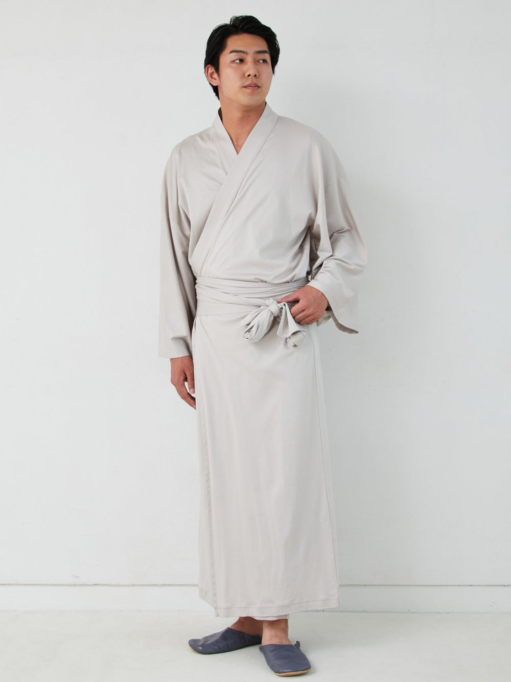 浴衣ルームウェア・ナチュラル -ネイビー- Yukata Roomwear-Navy- - Nanafu｜YUKATA Roomwear